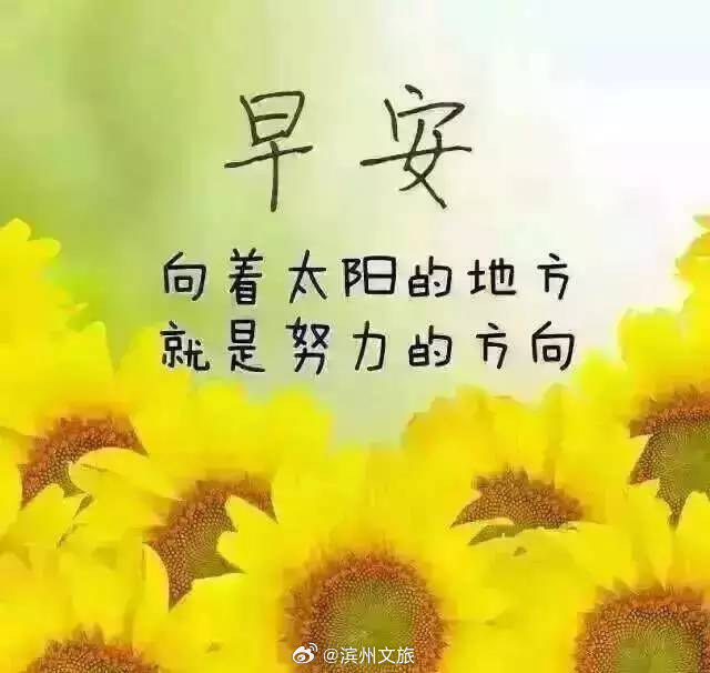 說說早安，迎接全新的一天，擁抱美好的人生